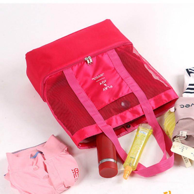 Handbag Shoulder Insulation Bag Double Picnic Bag Grid Storage Bag Ice Bag Storage Bag
