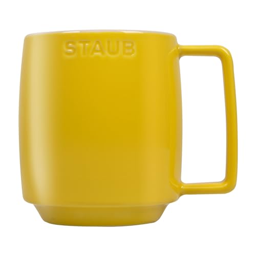 Кружка Staub Stacking M Лимон 350 мл Керамическая Чашка Керамика Безопасна для Микроволновой Печи