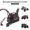 SURPASS HOBBY 80A Brushless ESC Waterproof Electric Speed Controller for 1/10 RC Truck Off-road Car