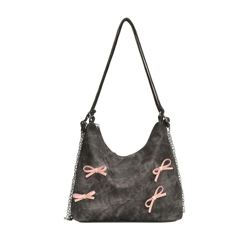 Сумка через плечо красивая повседневная простая сумочка весна и лето новая модная сумка с бантом сумка-мессенджер сумка-тоут