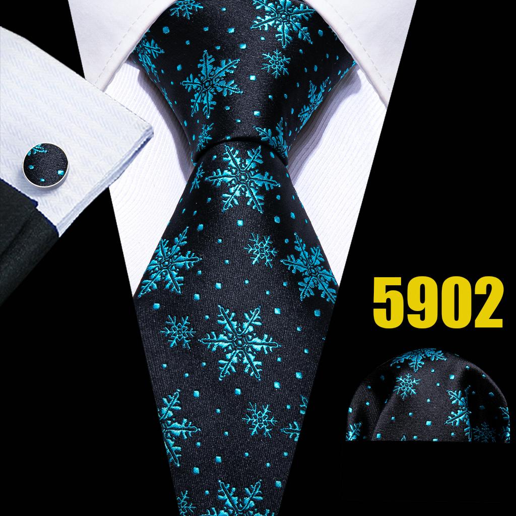 Barry.Wang Necktie Hankerchief Cufflinks Set Earth Yellow Paisley Jacquard Woven Wedding