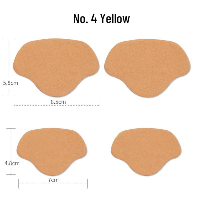 Самоклеящиеся микрофибровые заплатки для ремонта подкладки обуви для пяток и кроссовок