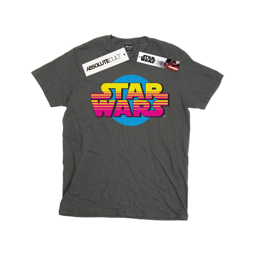 Star Wars Mens Summer Fade Logo T-Shirt