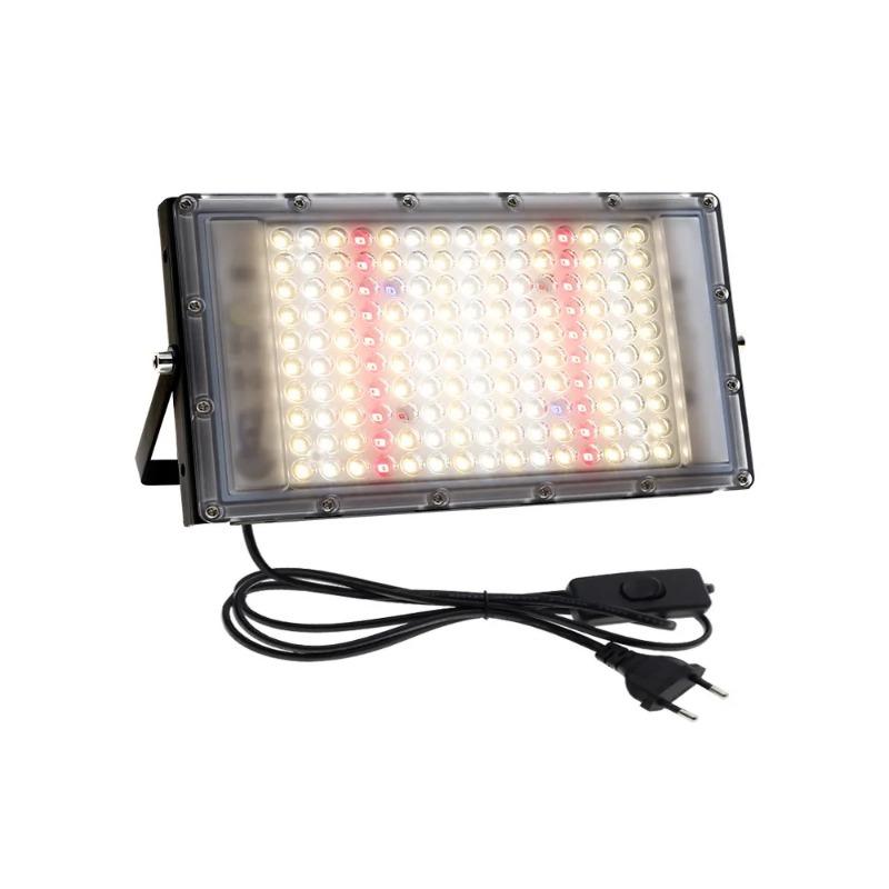 LED Daylight Grow Light Plant Light 220V Full Spectrum 100W300W Hydroponic Light Greenhouse Flower Seed Growth Lighting