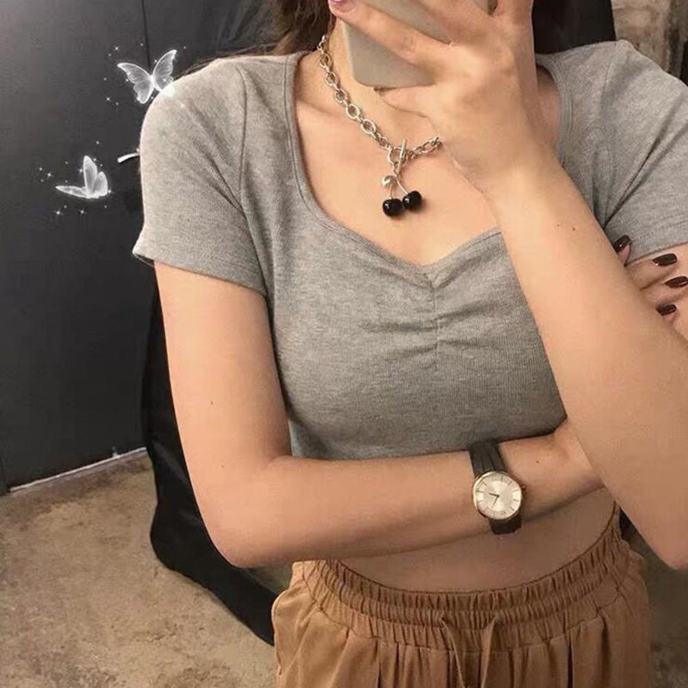 Цинковый сплав цинка красный вишневый браслет фруктовый ошейник цепочка аксессуары для вечеринки ювелирные изделия подарок