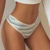 TERMEZY Женское сексуальное нижнее белье с низкой талией, бесшовные радужные трусики, женские стринги, высокоэластичное нижнее белье, соблазнительные стринги, интимные