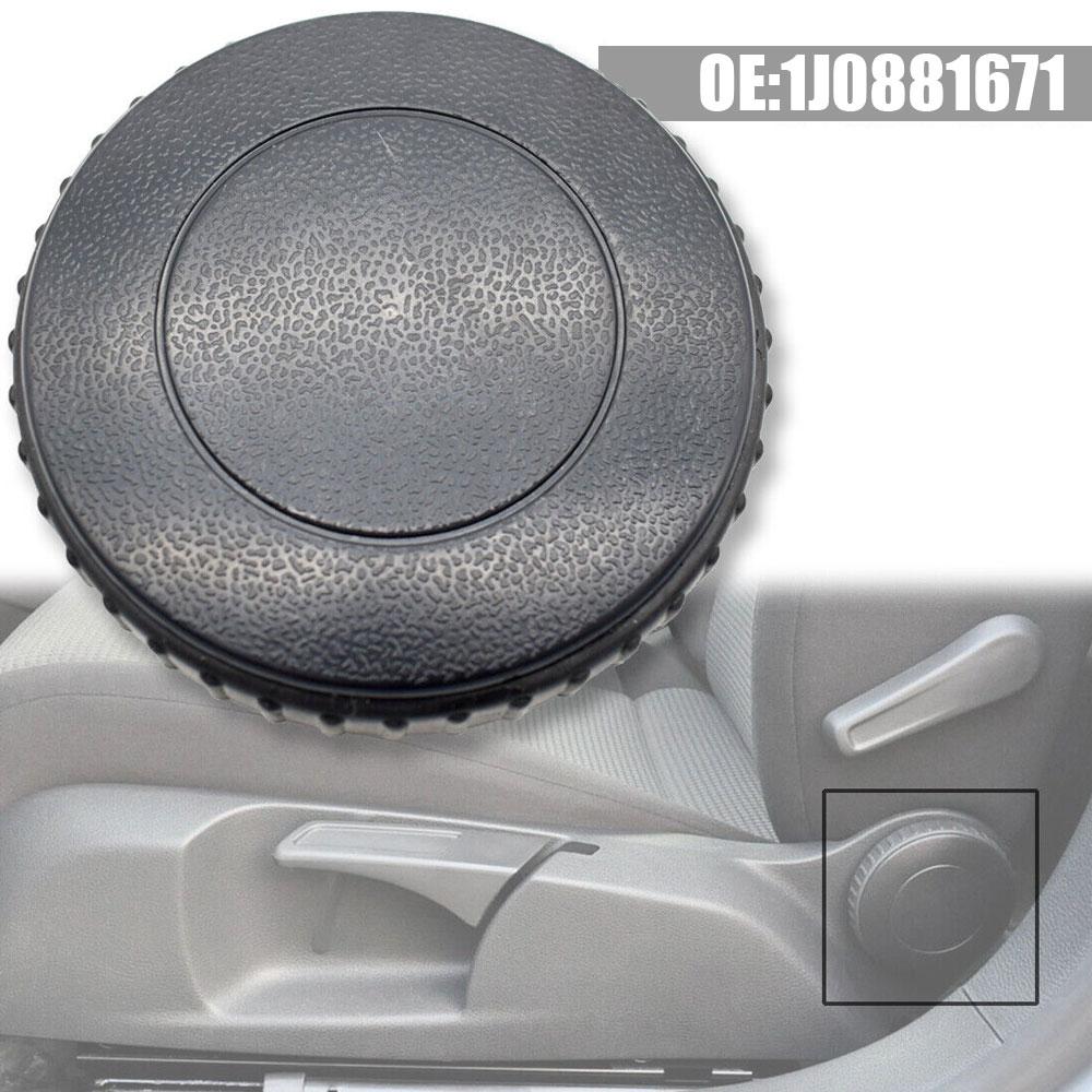 Black Seat Adjustment Black Knob Adjuster Recliner Handle 1J0881671F for VW Beetle Bora Caddy EOS Golf Jetta Passat Polo Touran