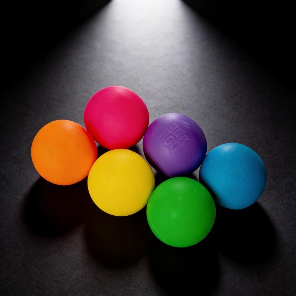 Набор антистрессовых мячиков-игрушек Needoh Rainbow Fidget Toy Set Для снятия тревоги и сенсорной игры