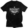 Retro Mens Bushcraft Nature Is Our Home T Shirt Short Sleeve Cotton Tshirt Outdoor Survival Hiking Camping Bushcrafter Tee Tops