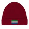Bonnet Drapeau Sierra Leone En Rouge