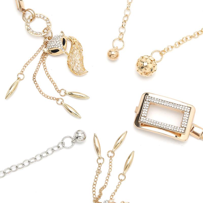 Gold Round Metal Chain Belt For Women Elegant High Waist Female Long Belts Dress Jeans Decorative Chain Straps Waistband