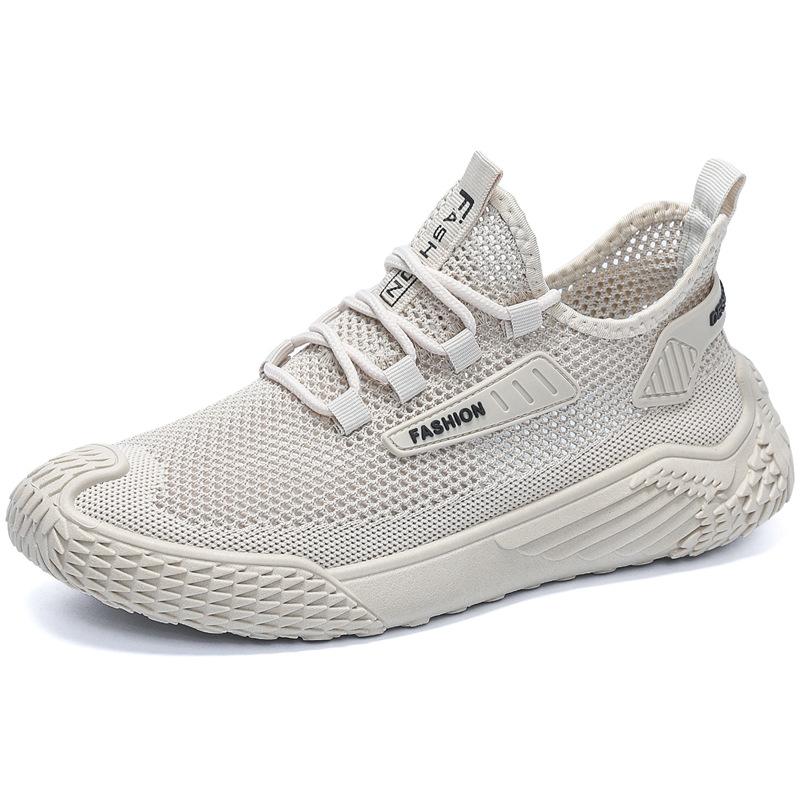 Breathable Men's Shoes Trendy Mesh Shoes,Fly Weave Running Shoes Cave Sneakers Men's Casual Shoes