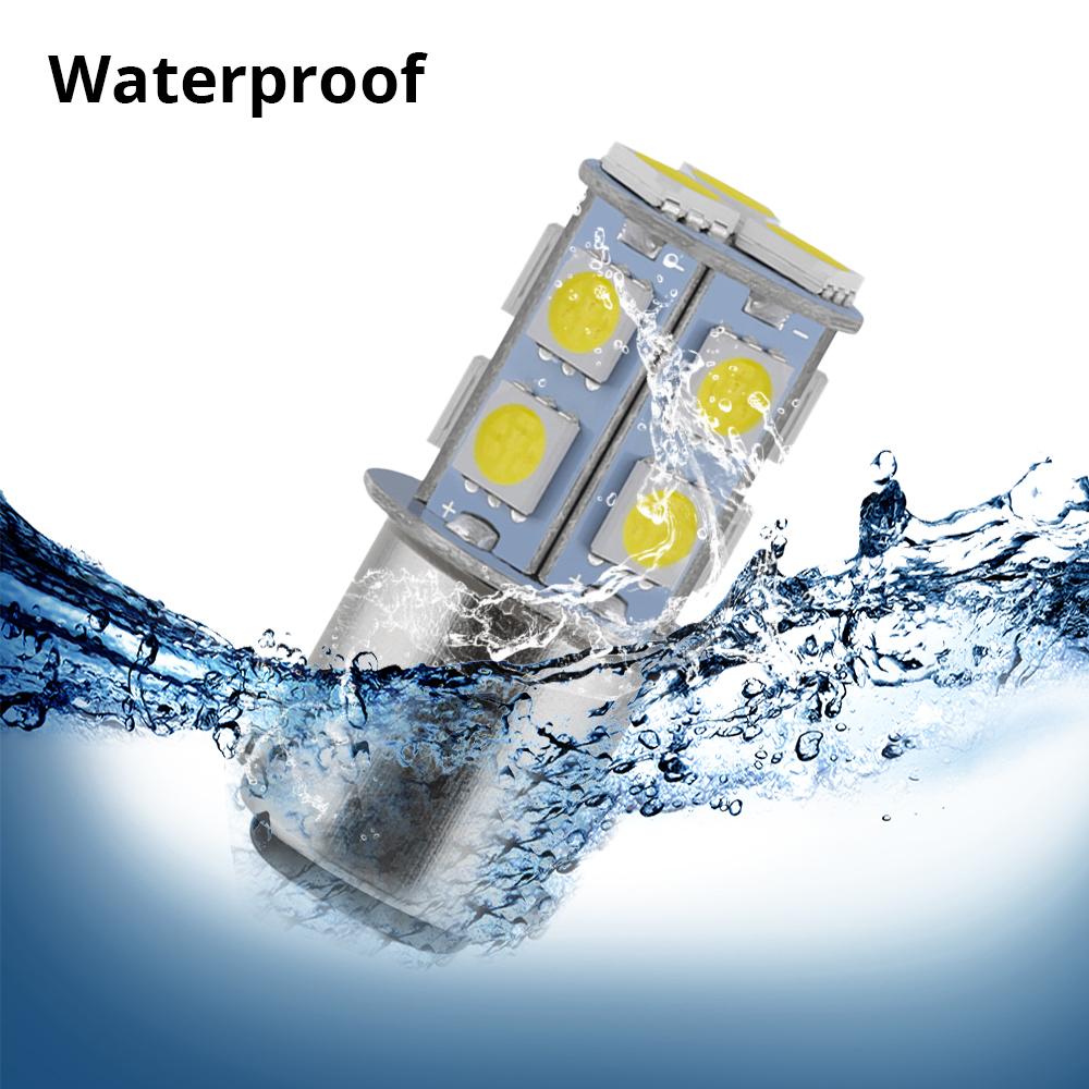 10 шт. 1156 1157 автомобильные лампы заднего хода 5050 13SMD светодиоды указатели поворота хвостовые стробоскопы авто дневная парковка задние лампы багажника DC 12 В