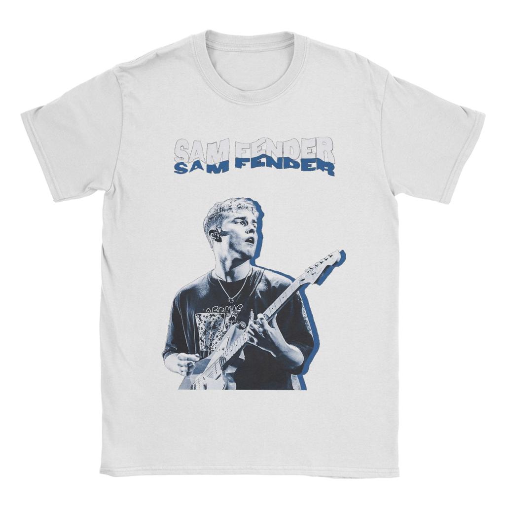 Sam fenders T Shirts for Unisex Women Cotton Novelty TShirts Crew Neck Tee Shirt Short Sleeve Clothes New Arrival
