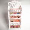 Girl Toy Doll Accessories Plastic Shoe Storage Rack Cabinet Furniture Gifts
