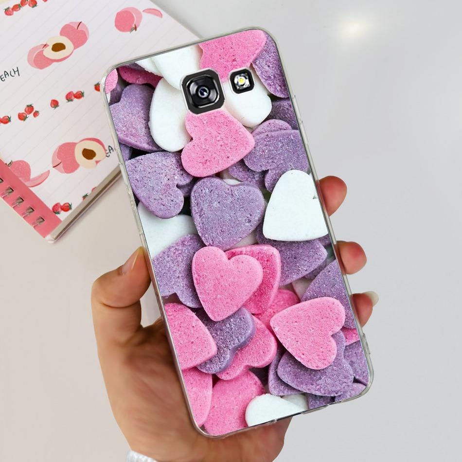 Stylish Flower Butterfly Phone Case For Samsung Galaxy A5 2017 A520F Soft Silicone TPU Cover For Samsung A5 2015 2016 A500 A510F