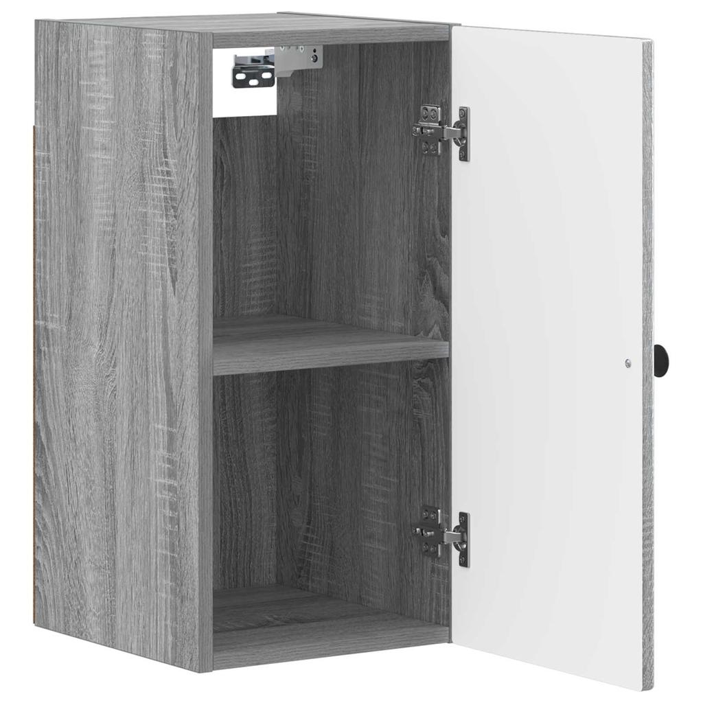 Bathroom Wall Cabinet ALKMAAR Sonoma Grey 30 x 31 x 59 cm