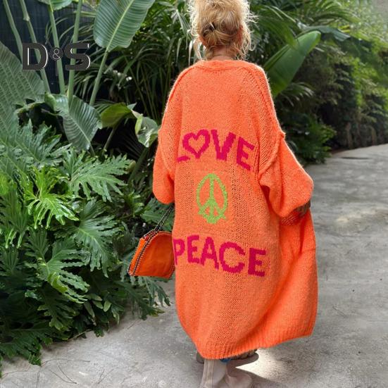 Женский свитер, куртка, легкий термовязаный кардиган, однотонный, с длинным рукавом, элегантное пальто для повседневной носки, работы, шопинга