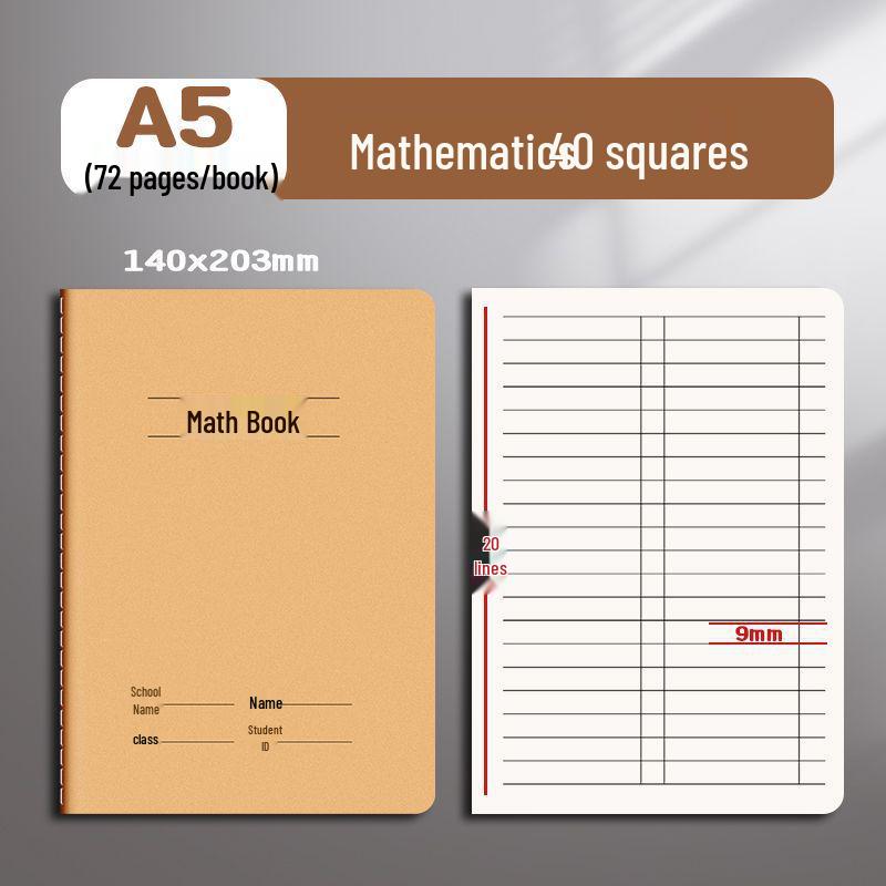 16K English Composition Workbook for Primary & Secondary Schools: Language, Math, Error Correction, Reading, Notes & Tianzige