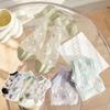 Transparent Crystal Glass Silk Socks Silk Short Socks Cute Lastic Socks