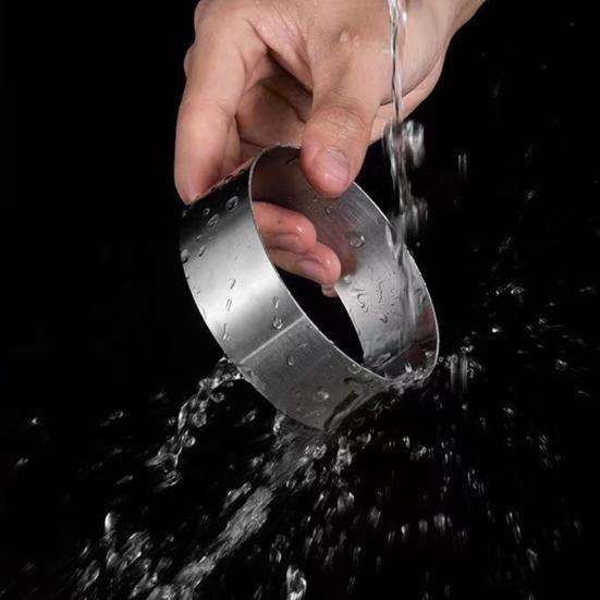 Burger Press Stainless Steel Burger Smasher Round Bacon Press Multifunctional Kitchen Tool for Beef Chicken Turkey