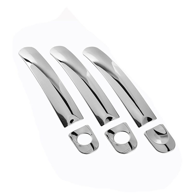 FUNDUOO для Volkswagen VW T5 T6 Transporter Caravelle Multivan California из нержавеющей стали, накладка на дверную ручку автомобиля