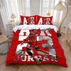 Пододеяльник Наволочка Комплект постельного белья Горячий М-МайклС Дж-ДжорданС Взрослый Мальчик Девочка Украшение Спальни Детский Односпальный Двуспальный Большой Размер