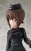 Фигурка SiP Doll Girls Panzer Maho Nishizumi Высота 15 см ПВХ окрашена и приблизительно. (сидя 9,5 см) Немасштабируемый