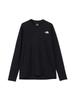 The North Face All Time Warm Crew Size L Jacket, Men's, Warm, Sweat-Wicking, Quick-Drying, Anti-Static, Black,