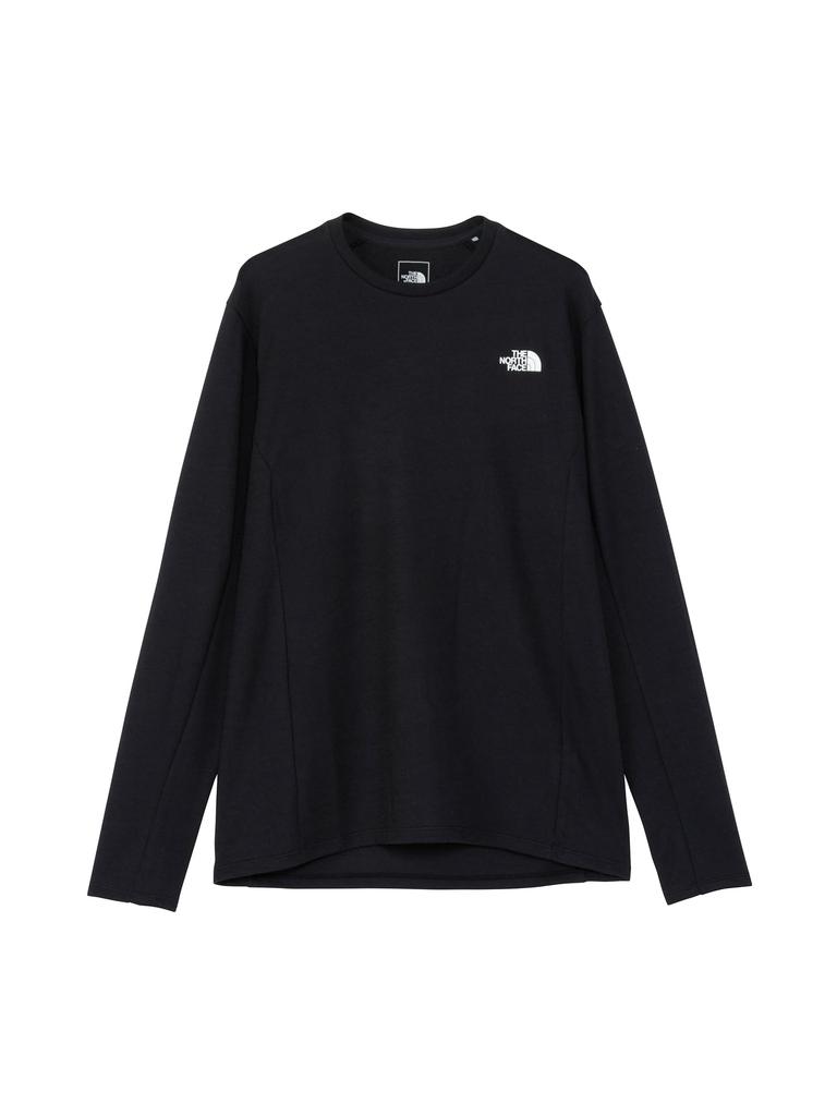 The North Face All Time Warm Crew Size L Jacket, Men's, Warm, Sweat-Wicking, Quick-Drying, Anti-Static, Black,