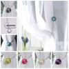 Mini Hemispherical Magnetic Window Curtain Buckle Tieback Clip Holder Home Decor