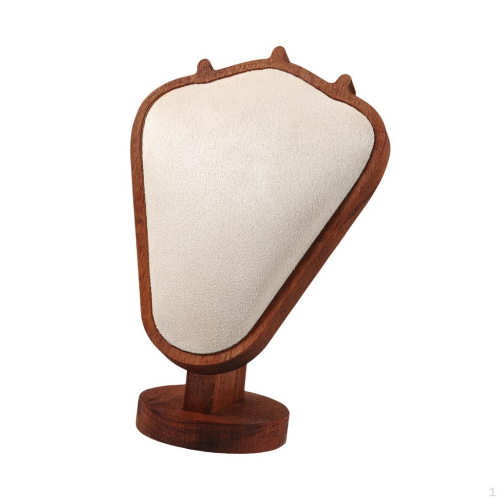 Подставка для ювелирных изделий с деревянной основой для розничного использования