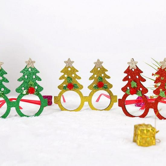 Festive Christmas Eyeglasses for Adults & Kids - Party & Gift Supplies