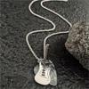 Titanium Steel Guitar Chain Choker Hip-hop Electric Guitar Sweater Chain  Boys