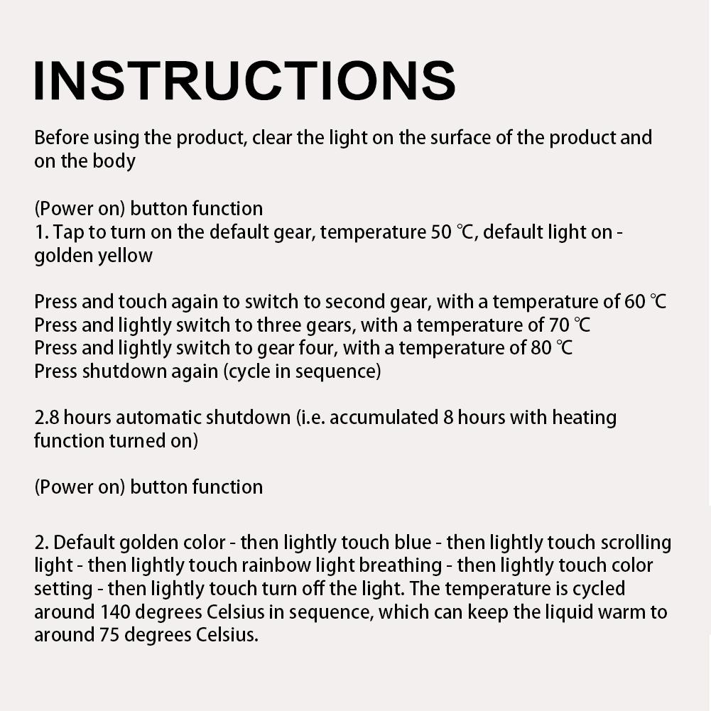 Volcanic Lavas Mug Warmers Constants Temperature Heating Coaster For Home/Office