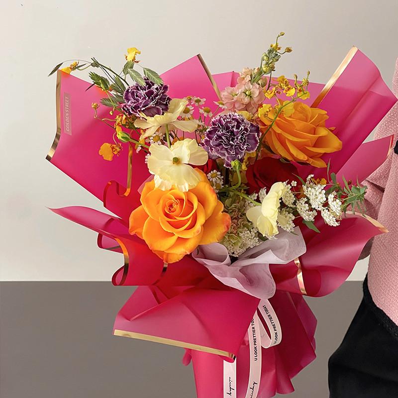 Бумага для упаковки цветов, Бумага для упаковки букетов 20 шт. Бумага для упаковки цветов Бумага для упаковки подарков на День святого Валентина