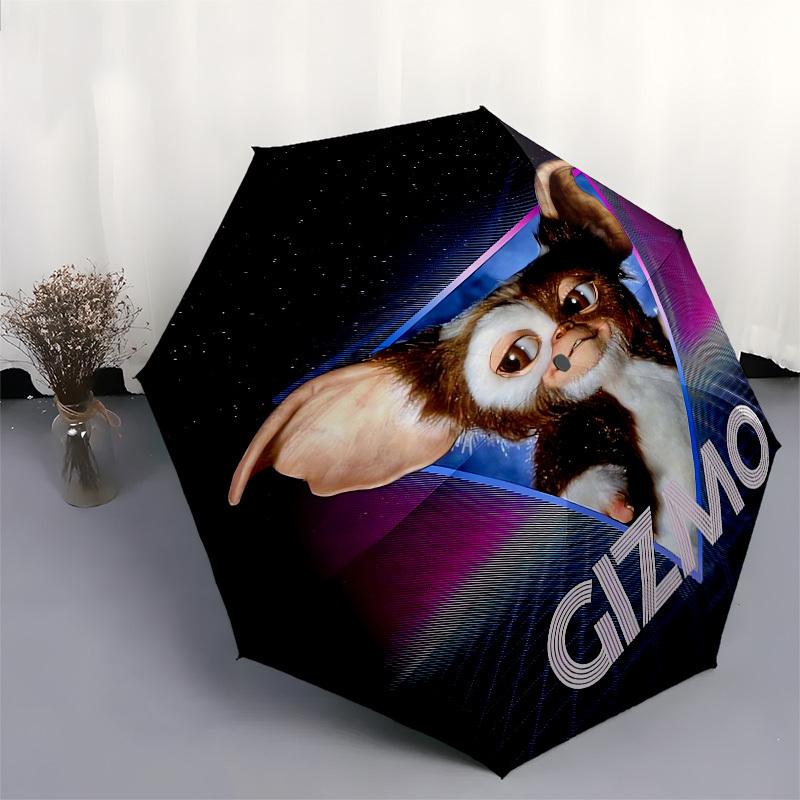 1pc Gizmo Creature from the Alien Umbrella with Plastic Handle,Suitable for All Seasons Home Travel Outdoor UmbrellaM1005