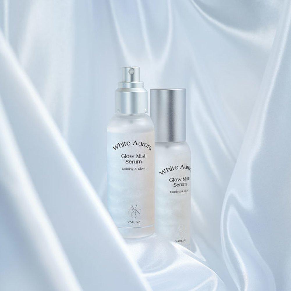 Basian White Aurora Radiance Mist Serum 100 мл Веганский гипоаллергенный внутренний увлажняющий успокаивающий спрей-спрей