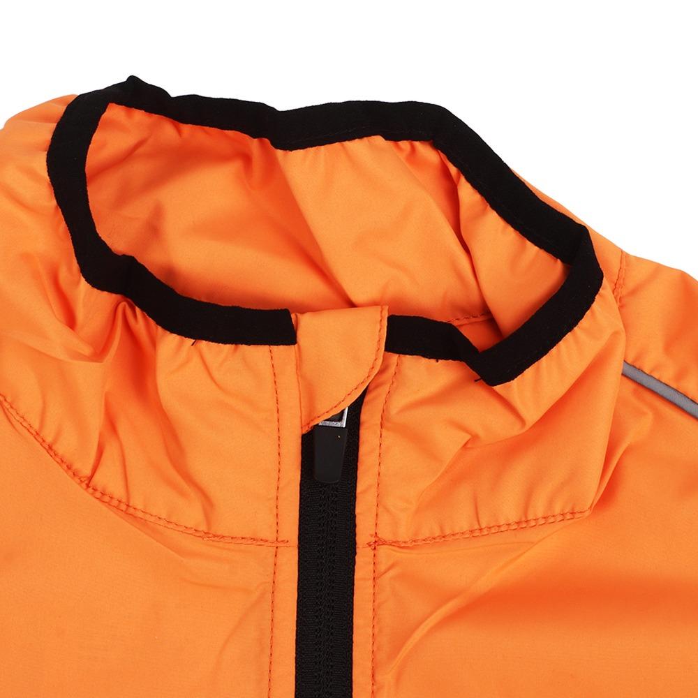 Orange Cycling Jacket Windproof Off Road Motorcycle Cycling Jacket  Fishing Trips