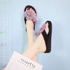 Flower Slope Heel Flip-flops Thick Soled High Heeled Slippers Women Beach Anti-skid Slippers Fashion Lightweight Comfortable Simple Casual