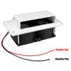 For Camper Trailer Motorhome Boat Marine Yacht Car Accessories Caravan Side Air Vent Ventilation Exhaust Fan 12V 25W White Black Fans
