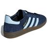 Adidas Кроссовки Handball Spezial Collegiate Navy Clear Sky Unisex, синяя резинка BD7633