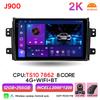 Android16 Car Radio For Suzuki SX4 2006-2013 Fiat Sedici 2005-2014 Multimedia Video Player Navigation 2din Carplay Stereo Audio