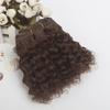 Длина 20 см 500 см Шерстяная кудрявая прядь для волос куклы Kinky Curly Шерстяной материал Парик для куклы Наращивание Ручная работа DIY Аксессуары для кукол