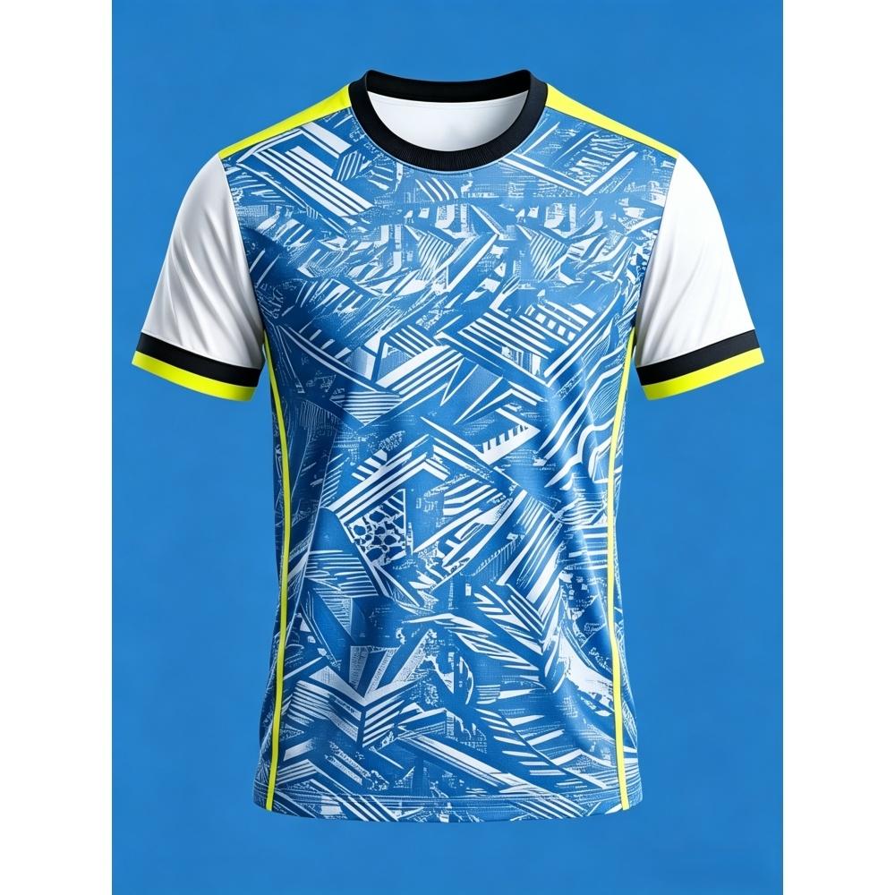 Men Line Badminton T-Shirts Table Tennis Breathable Training Sports Tees Women Tennis Short Sleeve Running Quick Dry Clothing