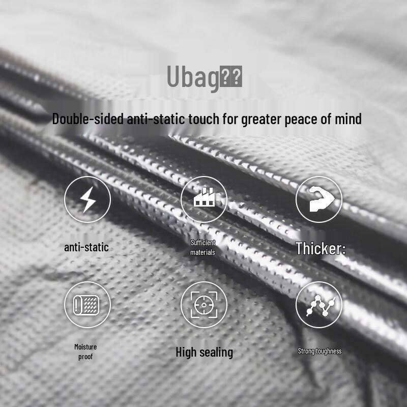 UBag Большие пластиковые пакеты-жилеты для хранения