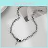 Jewelry Black Forest Necklace With Titanium Chain For Couples Female Decoration