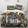 A-Apex Legends Game Gamer Cartoon Comforter Постельный комплект, пододеяльник, постельный комплект, пододеяльник, наволочка, комплект постельного белья размера «king-size»