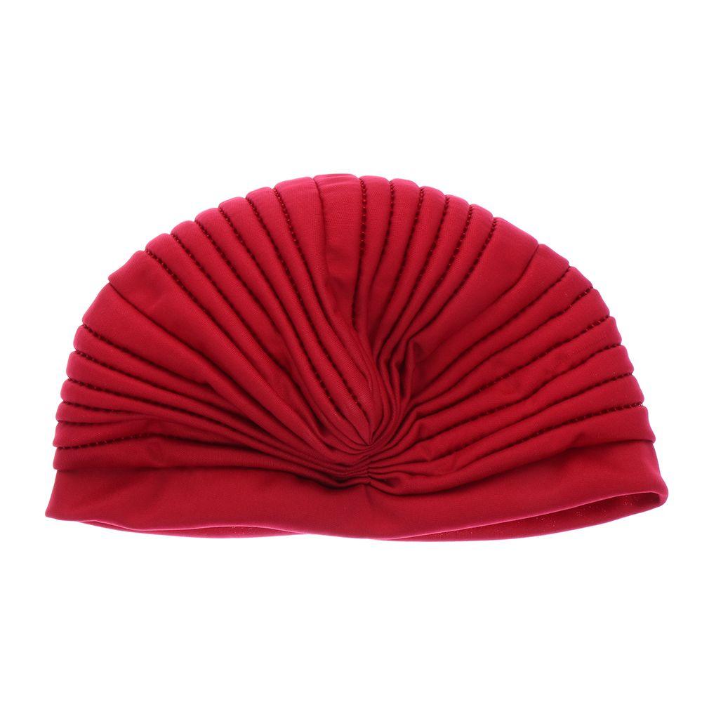 Headwear Head Cover Hat Hair Loss Chemo Cap Muslim Hat Stretchy Turban Ladies Head Wrap