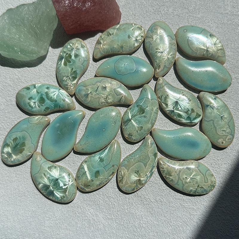 100 г Сделай сам Керамическая мозаика Стеклянное зеркало Украшения ручной работы Плитка Настенные поделки Цветной кристалл для декоративных материалов cerd17